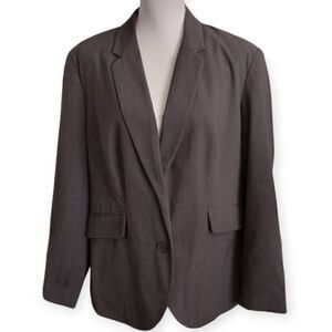 GEORGE GRAY/CHARCOAL BLAZER SZ.18W EUC